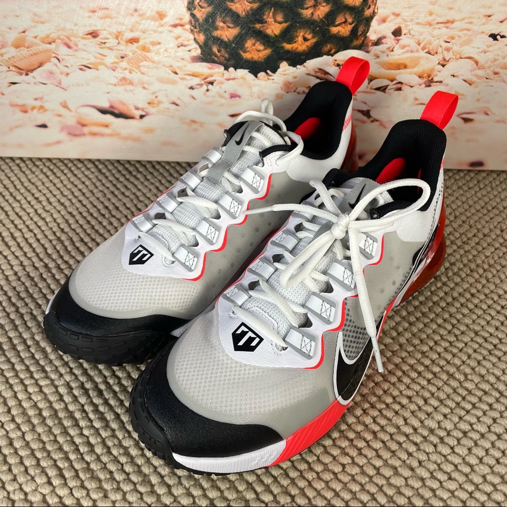 Nike force zoom trout ltd turf white bright crimson